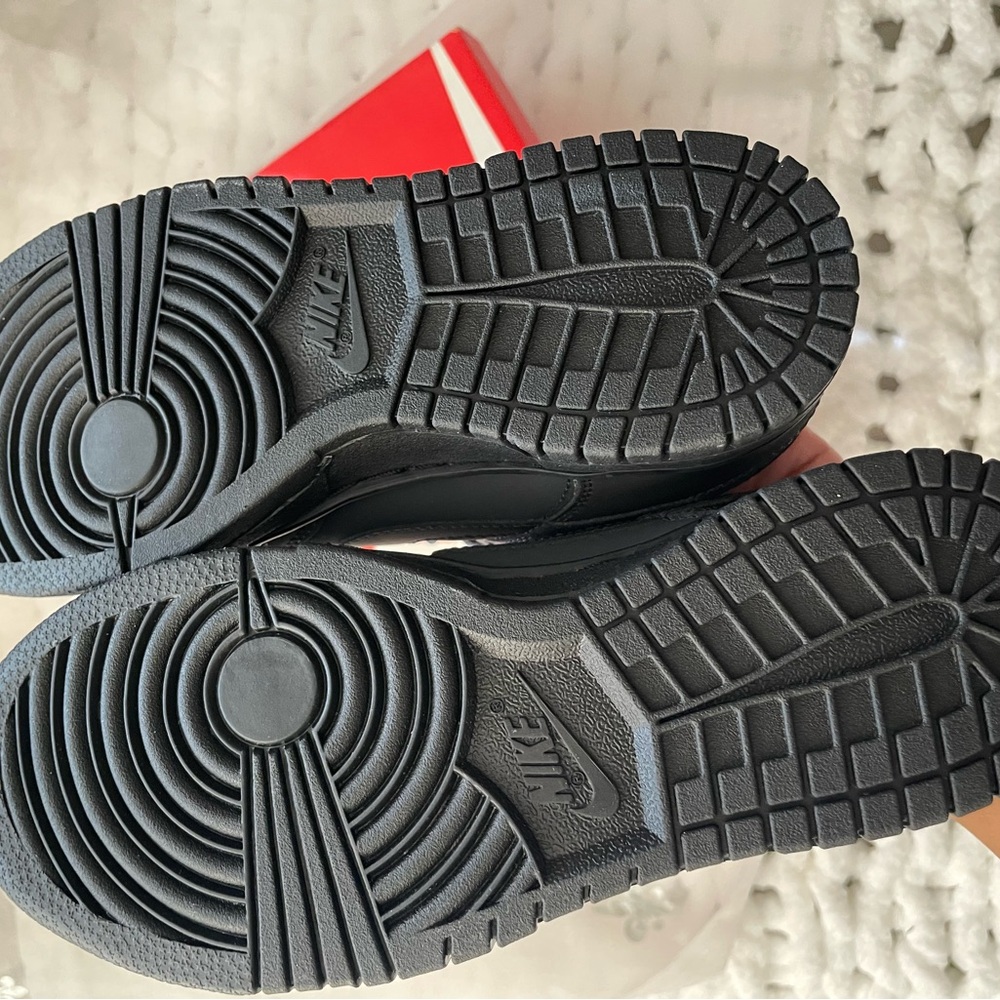 Nike Dunk Low-Top Sneakers in Dark Gray - Picture 4 of 4